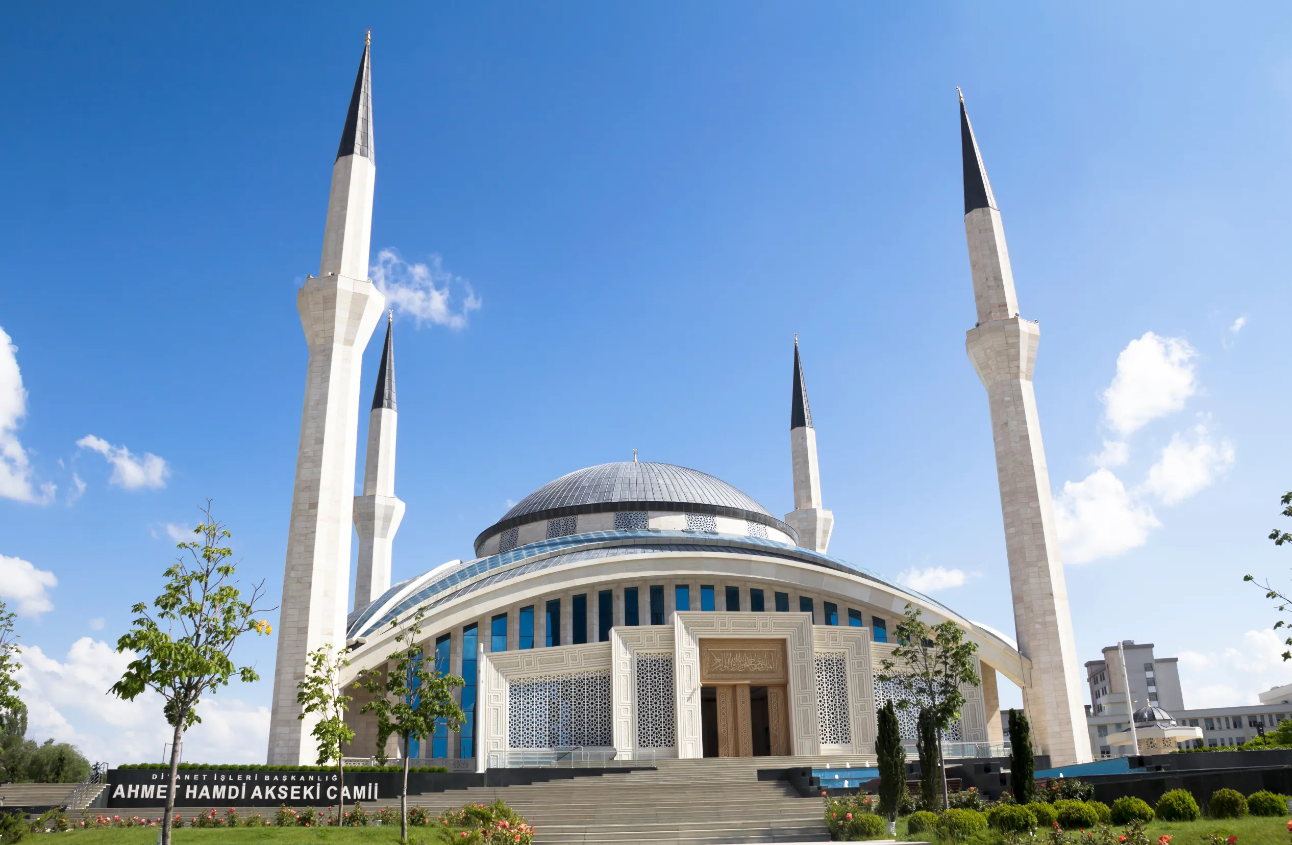 ahmet hamdi akseki mosque ankara turkey