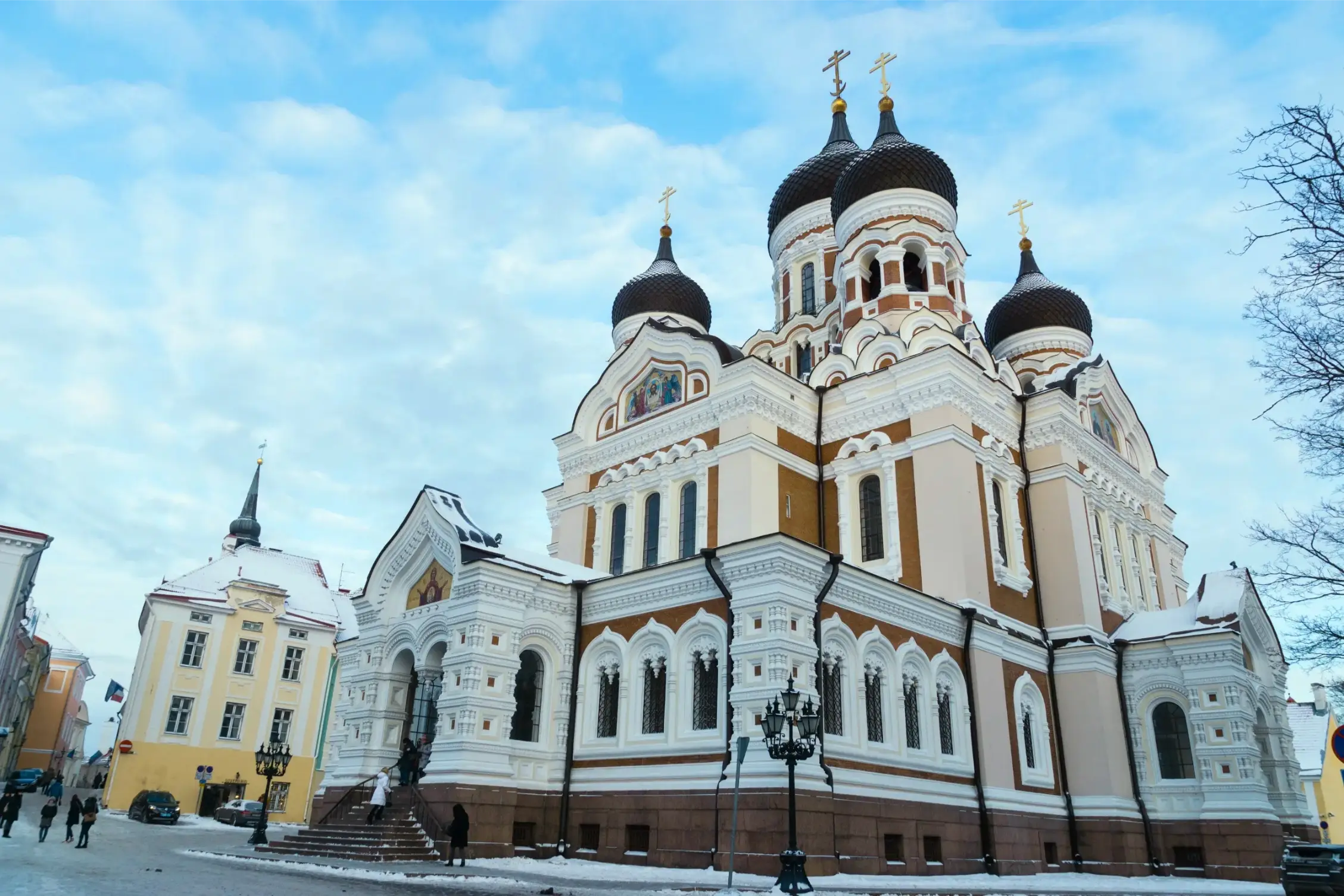 alexander nevsky cathedral in tallinn estonia