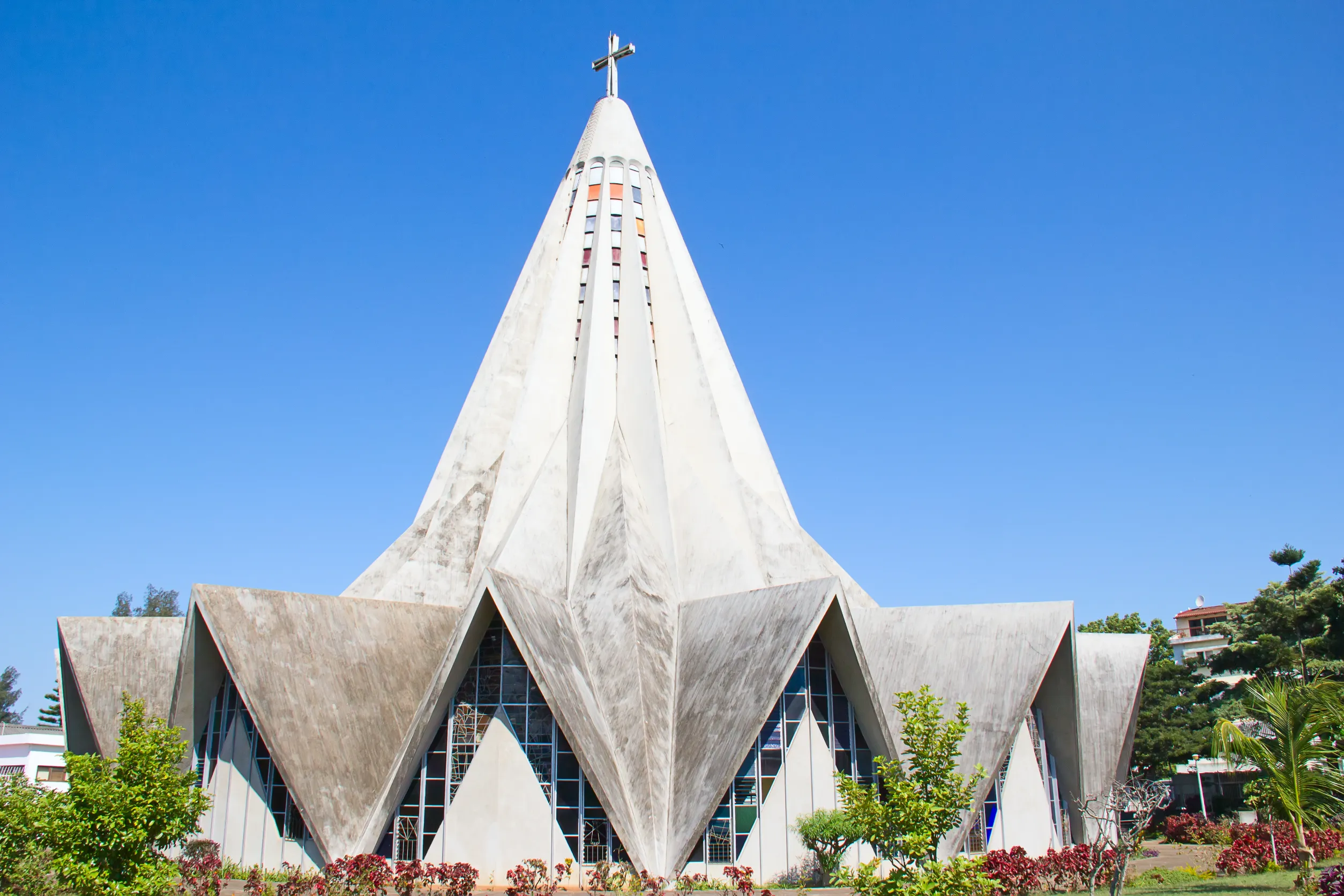 church in polana district of maputo mozambique