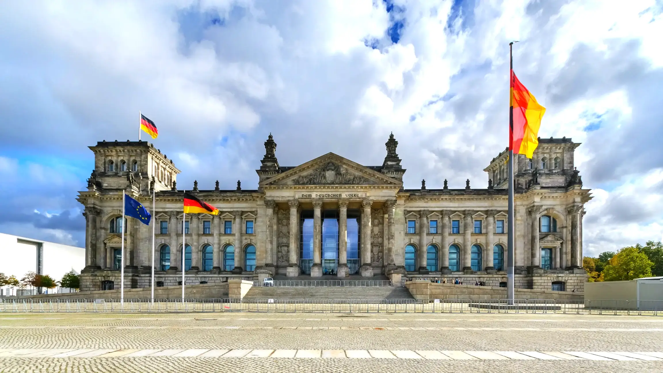 famous reichstag building in berlin germany