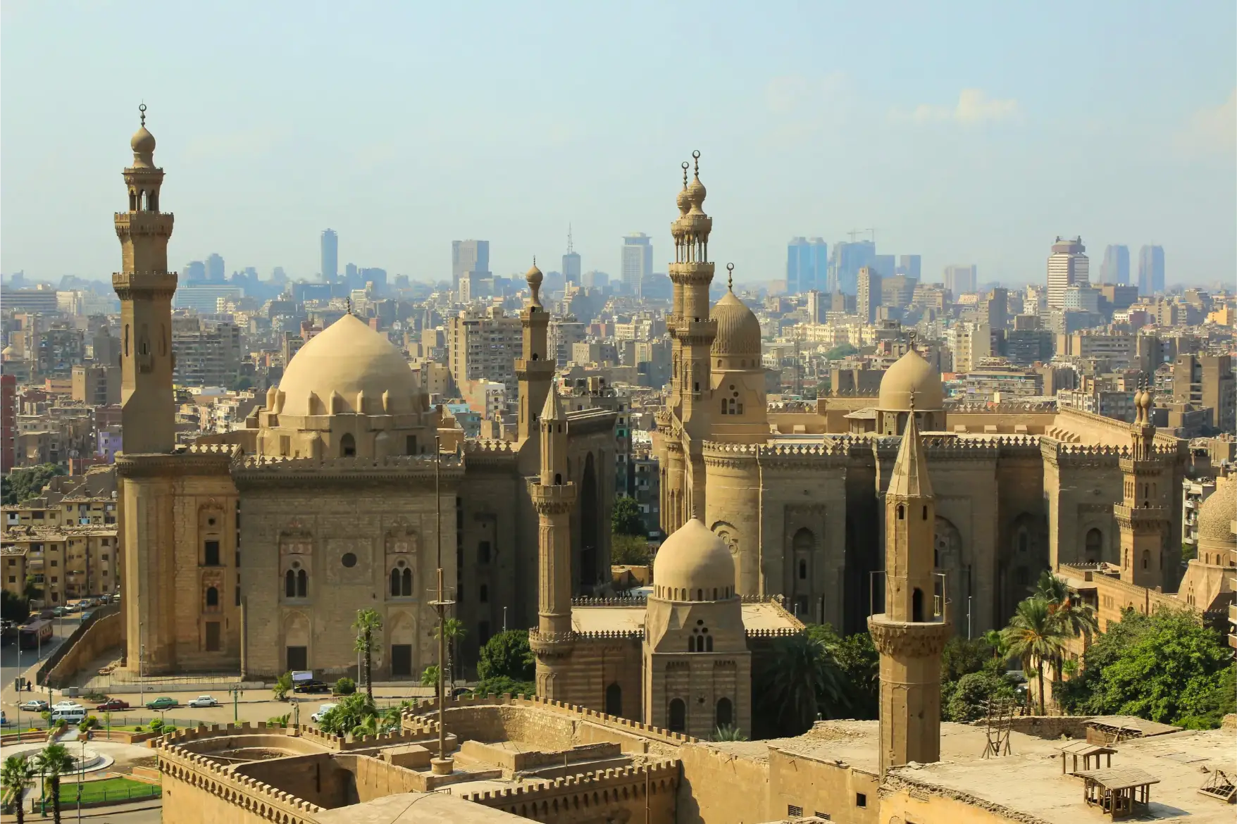 mosque madrassa of sultan hassan cairo egipt