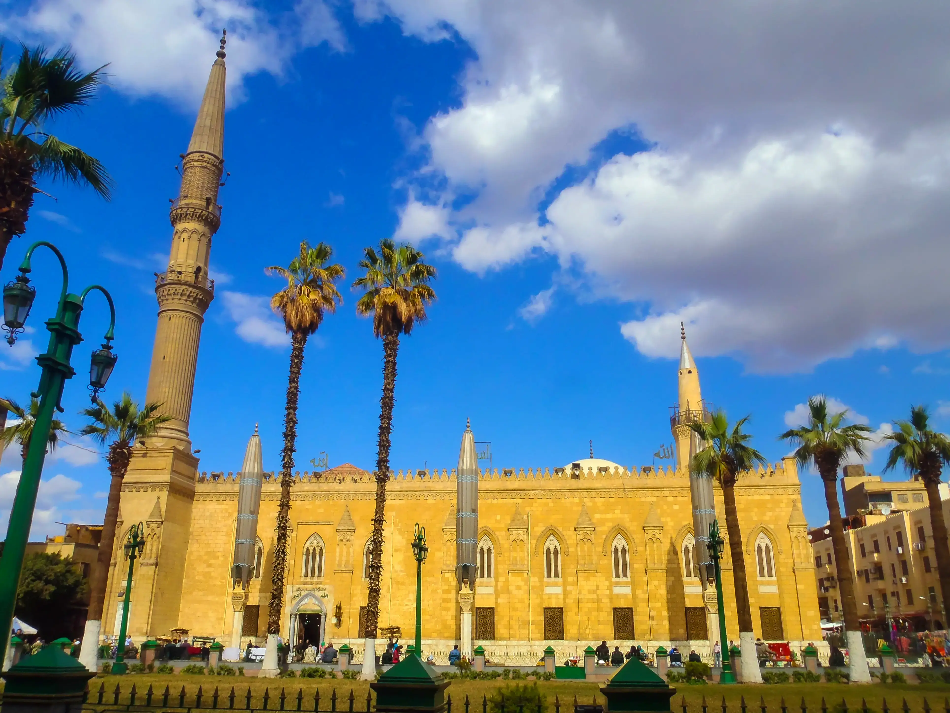 mosque of muhammad ali in cairo egypt