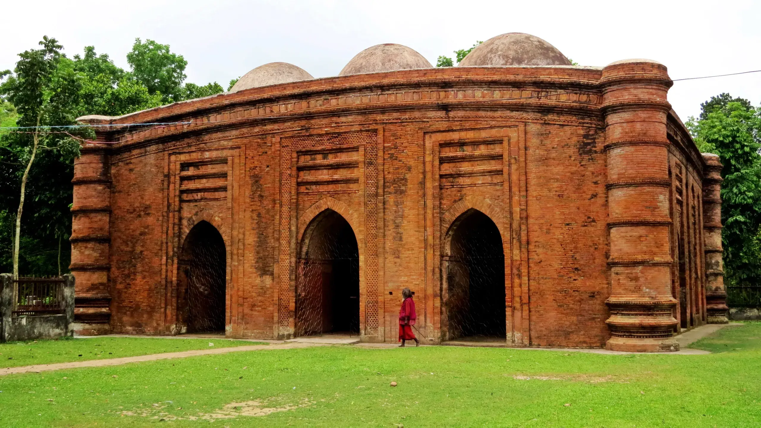 nine dome mosque bagarhat bangladesh