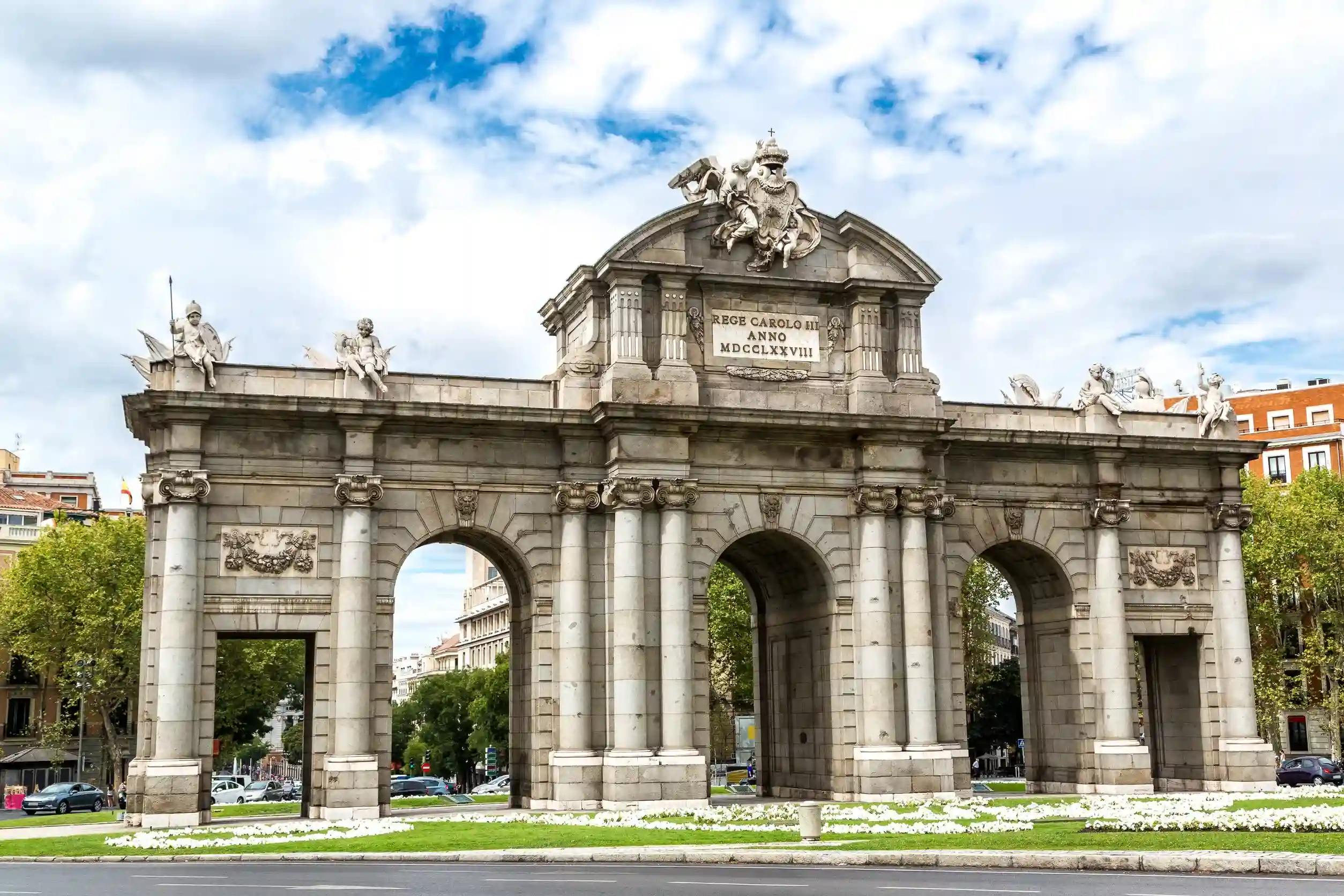 puerta de alcala in madrid