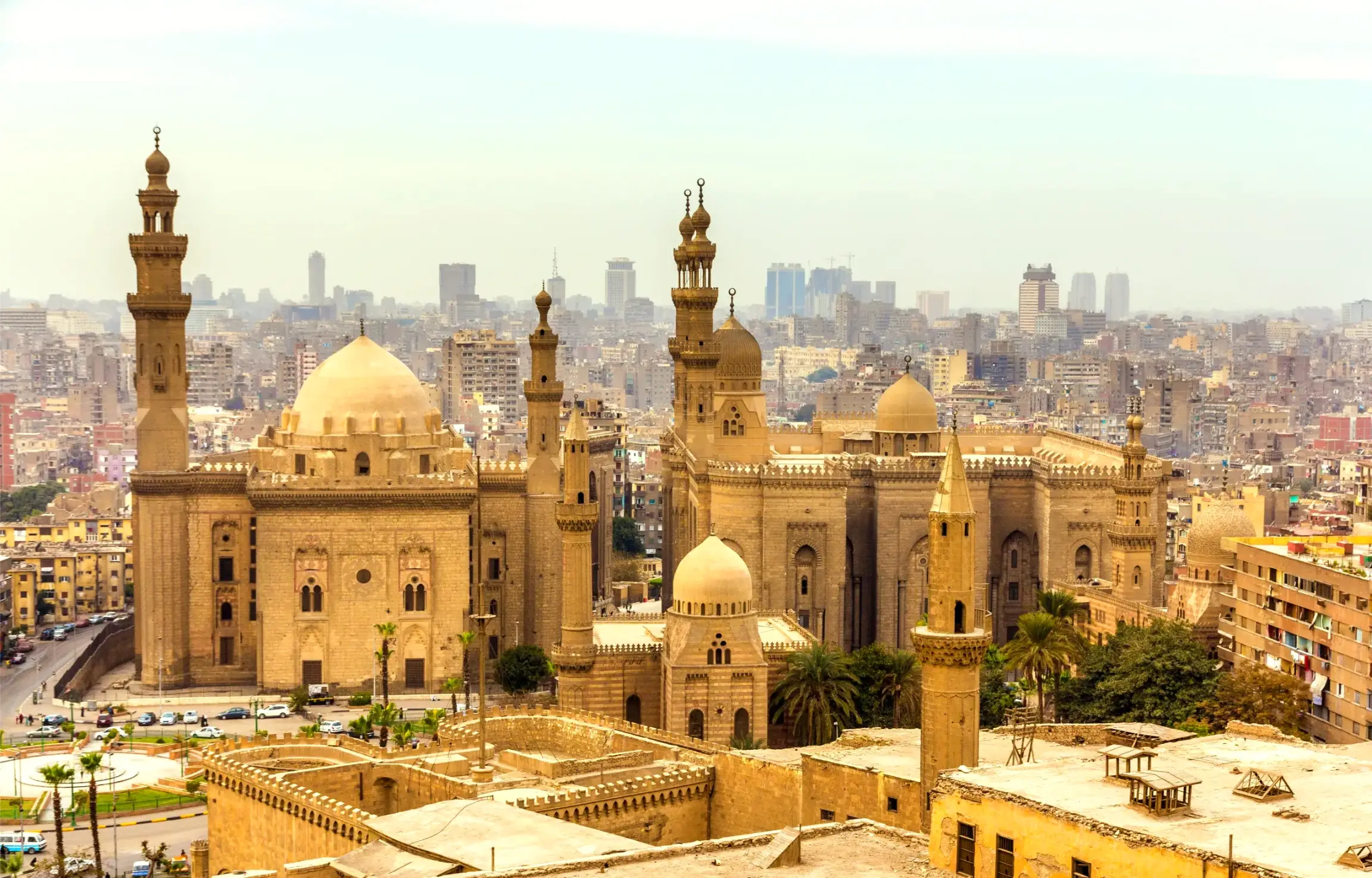 sultan hassan mosque in cairo egypt