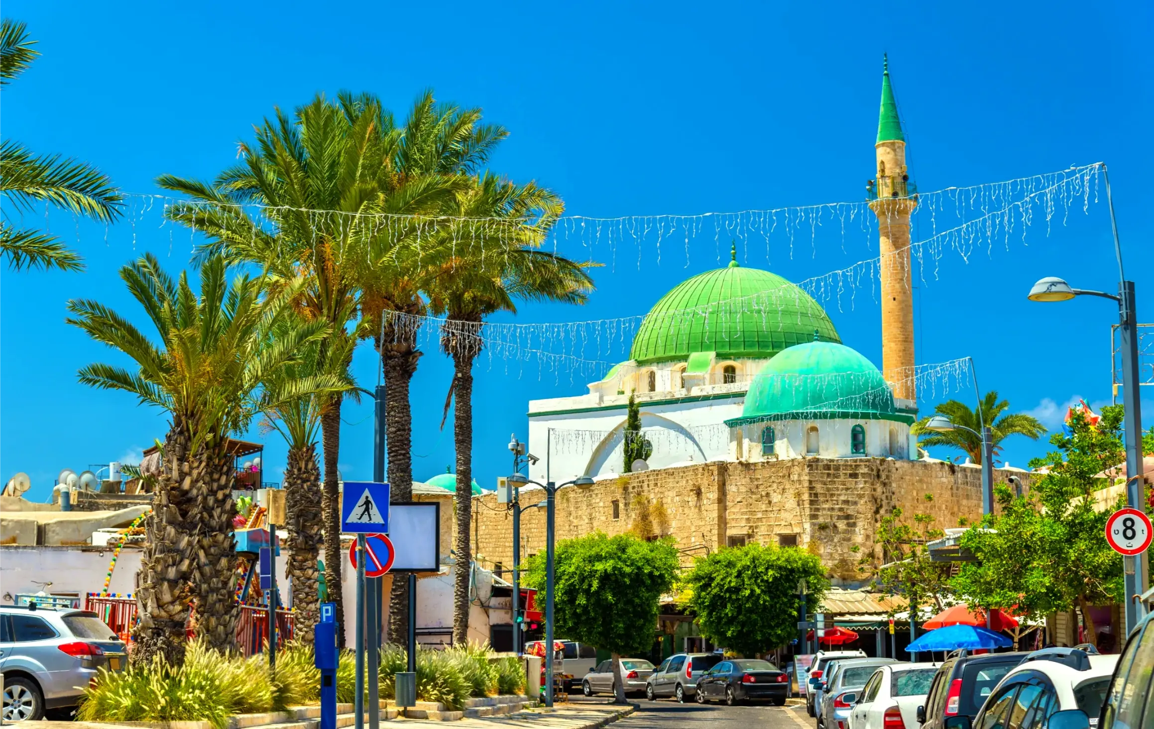the al jazzar mosque in acre israel