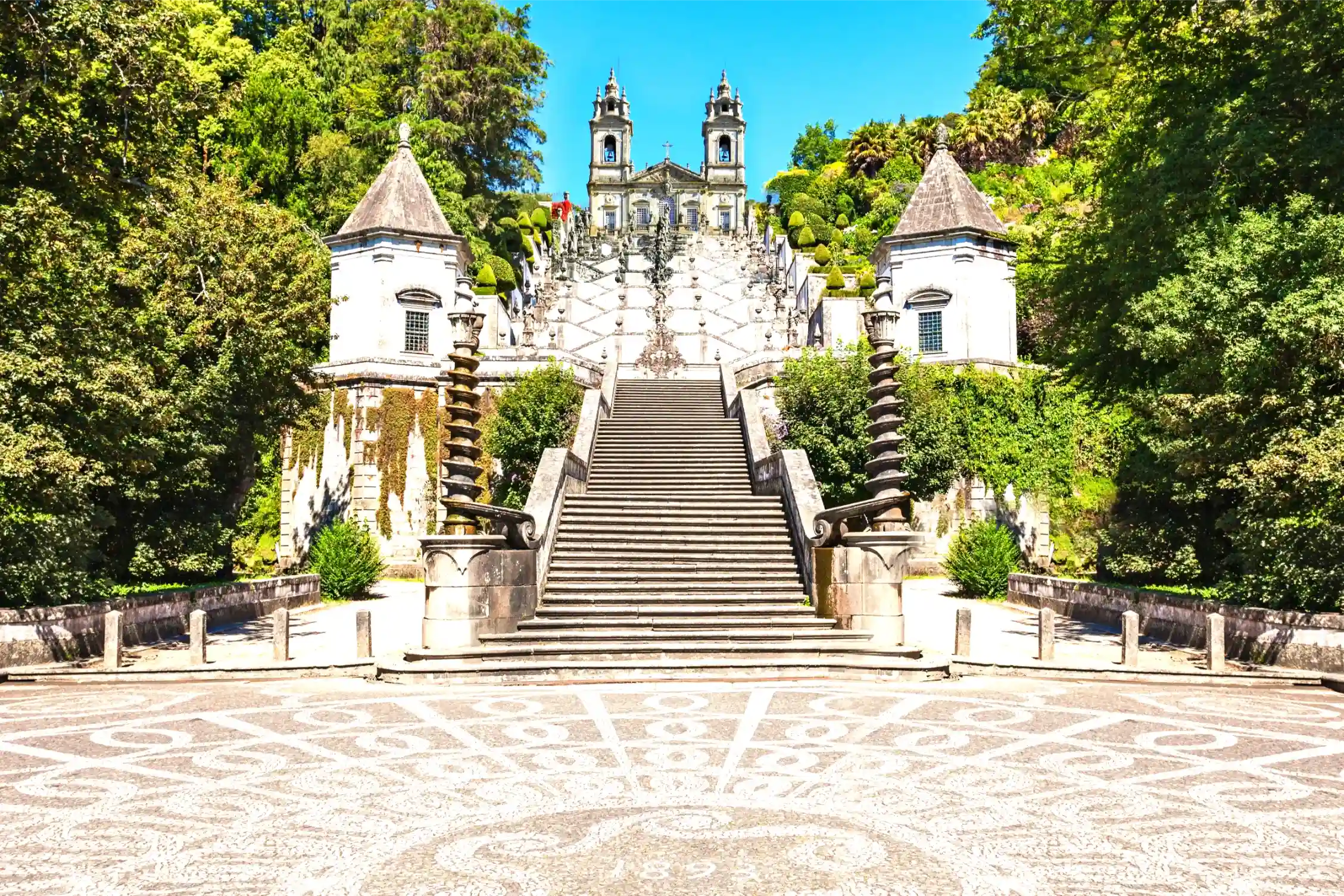 the bom jesus do monte in braga portugal