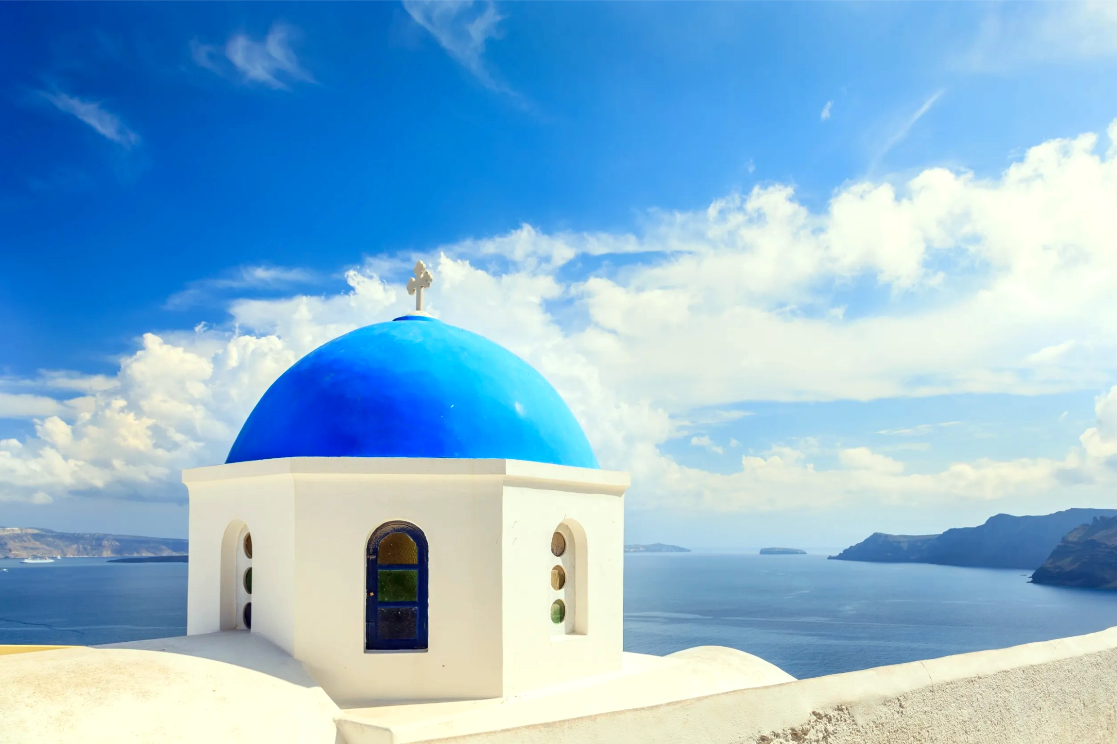 the domed church greece