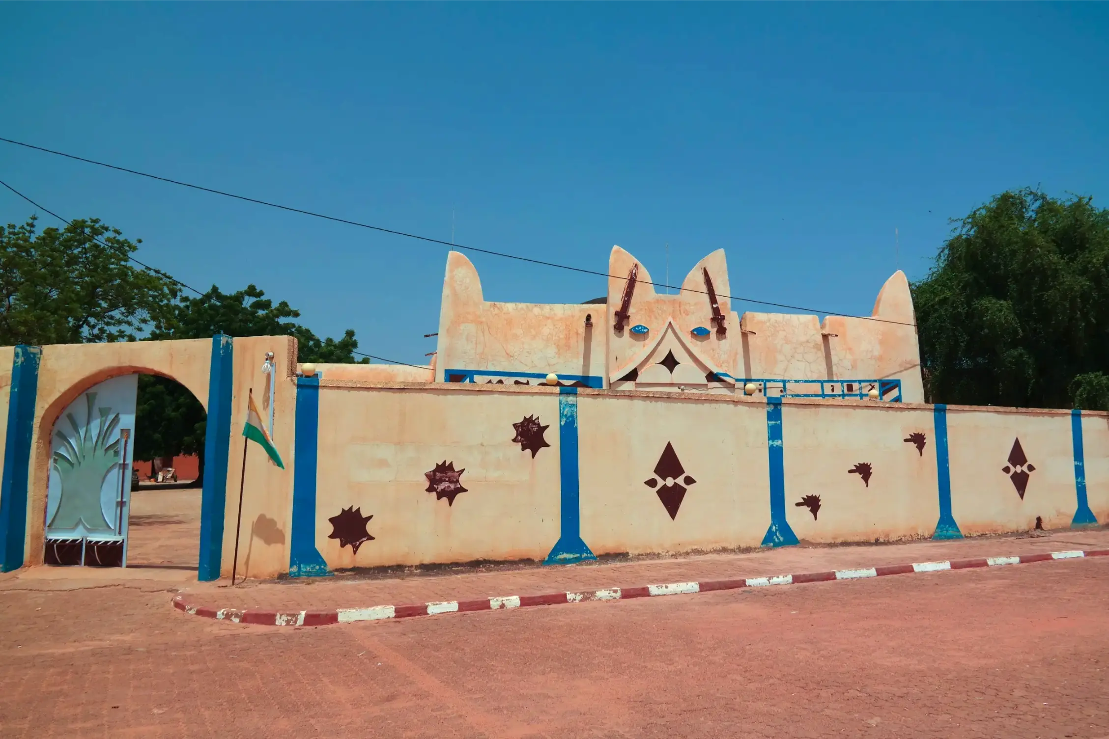 the dosso sultan residence in niger