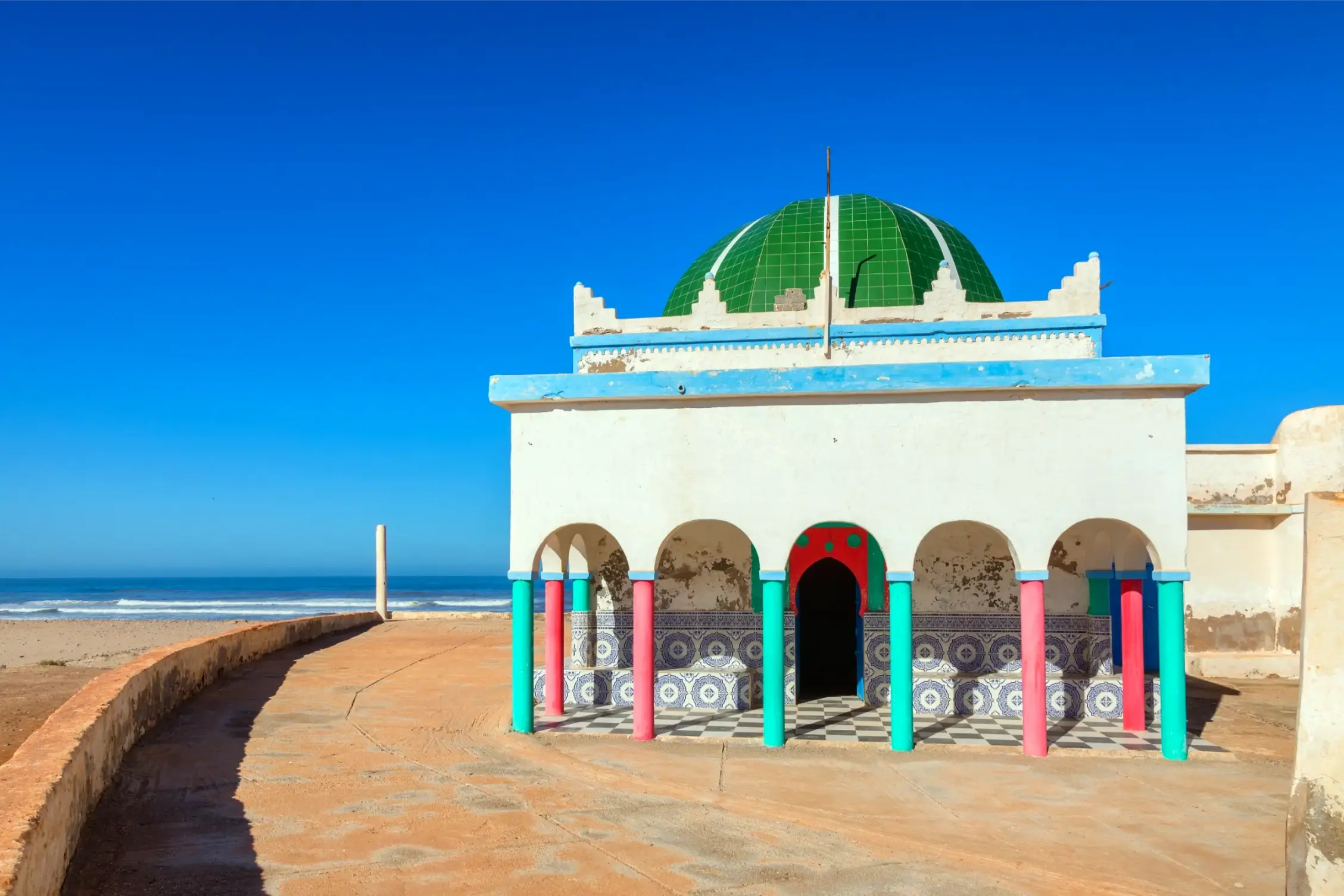 the ethnicities mosque in sidi ifni morocco 