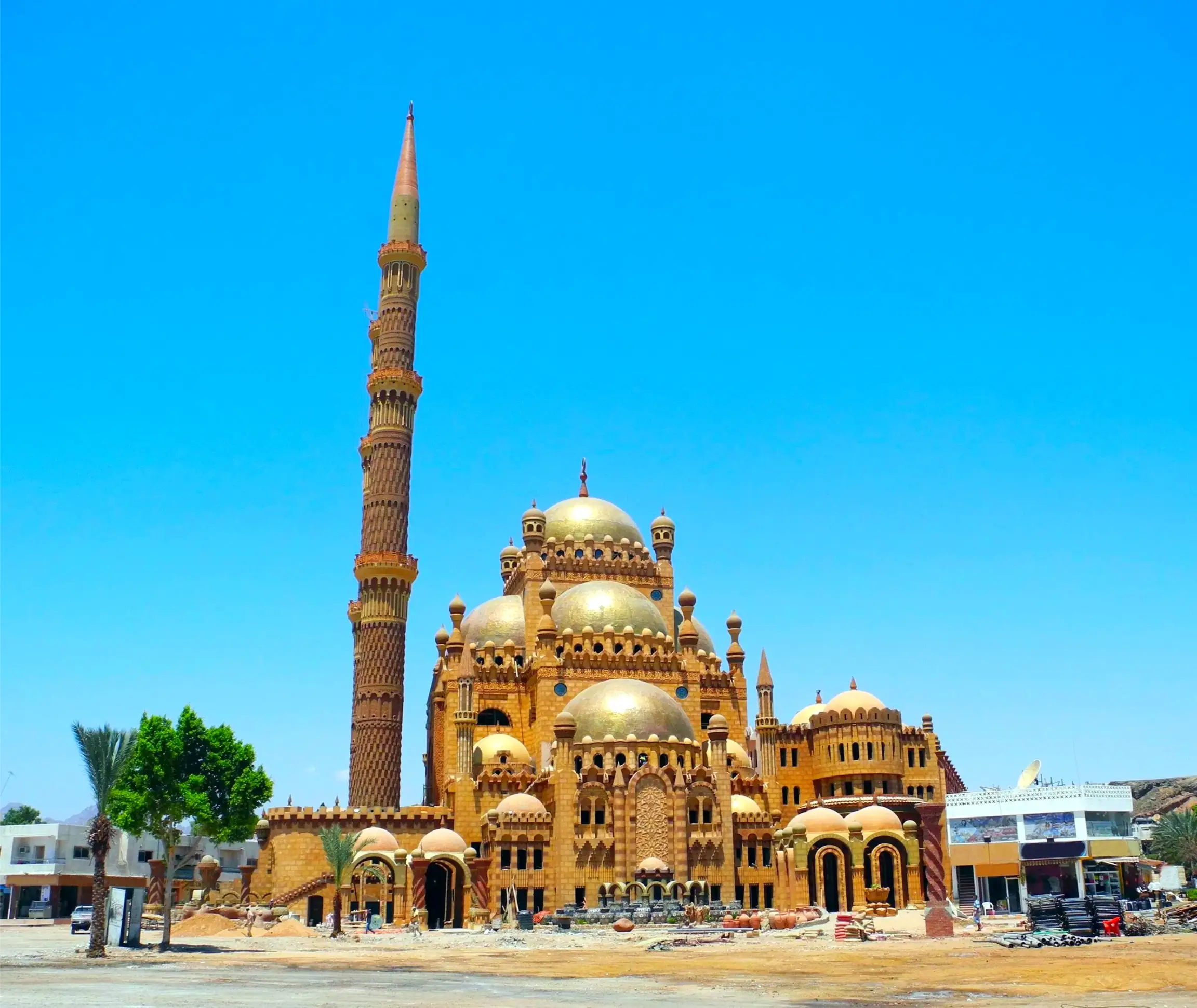 the mosque al mustafa in delta sharm el sheikh