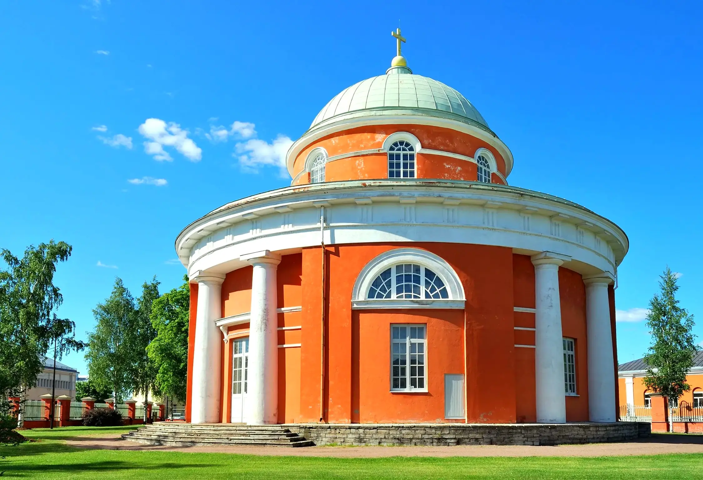 the st peter church in hamina finland