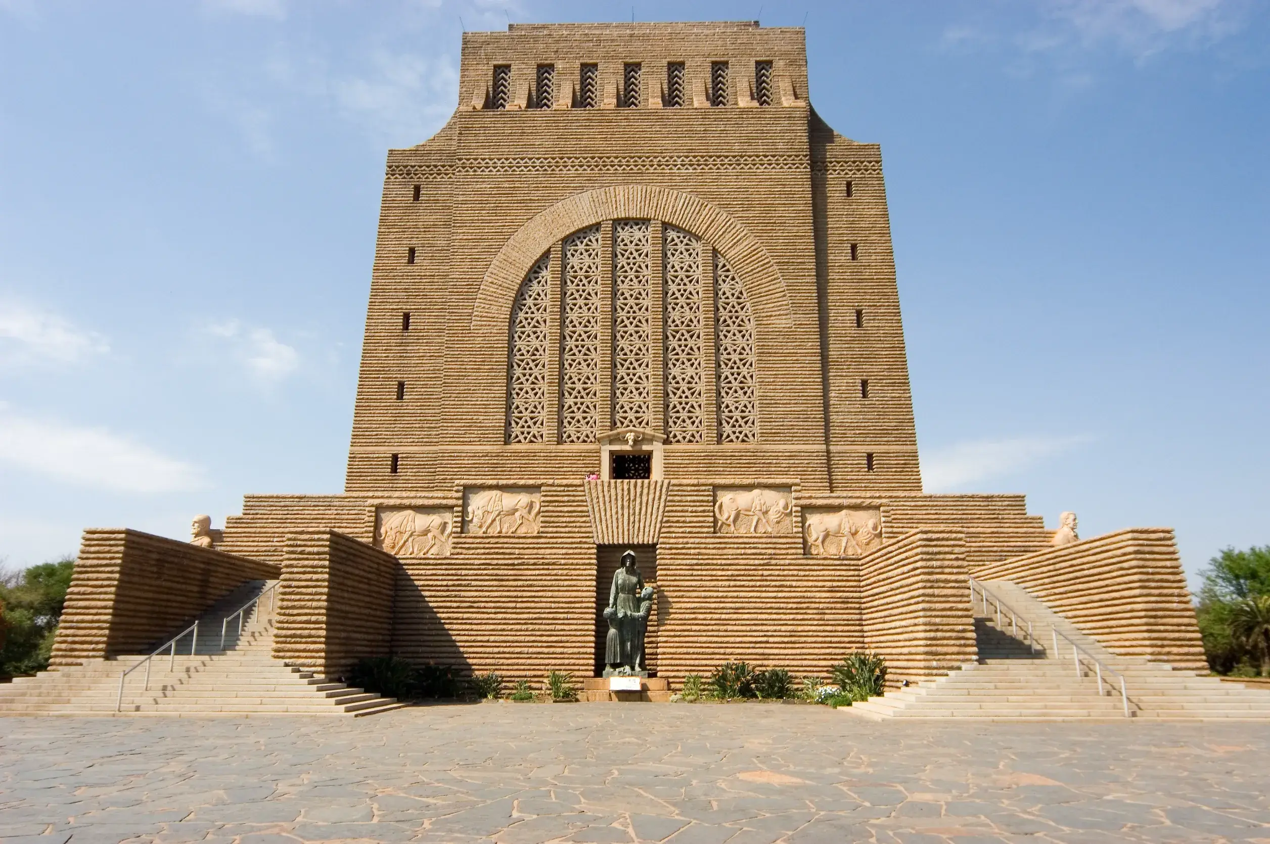 voortrekker monument on monument hill in pretoria south africa